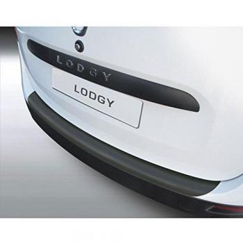 RGM Protector del Parachoques Trasero ABS Compatible con Dacia Lodgy 2012- Negro