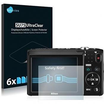 savvies Protector Pantalla Compatible con Nikon Coolpix S2900