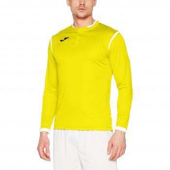 Joma Toletum Camiseta de Juego Manga Larga, Hombre, Amarillo, 2XL-3XL