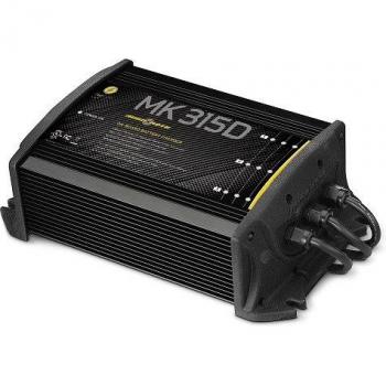 Minn Kota MK-315D On-Board Digital Charger, 3 Bank x 5 Amps, 110 V AC Input, supports 12 V DC, 24 V DC, and 36 V DC systems