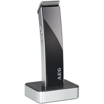Corta Pelo HSM R 5638 Negro Profesional con Cuchillas de Acero Inoxidable y Ajuste de Longitud