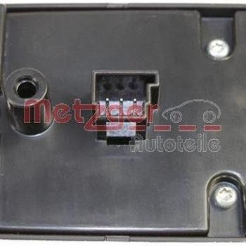Interruptor de elevalunas METZGER 0916417 - Interruptor de cristal para puerta, compatible con vehículos específicos, fácil instalación, alta calidad y durabilidad