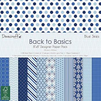 Trimcraft Dove Craft – Back To Basics – Papel Decorativo