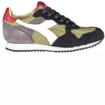 Emerald Elegance Green Leather Women's Sneakers - Size 6.5 US / EU36.5