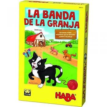 HABA- Juego de Mesa, La Banda de la Granja, Multicolor