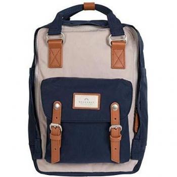 Doughnut Macaroon Mochila, Unisex Adulto, Ivory x Navy, Talla Única