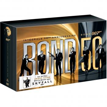James Bond 007 - Bond 50 : Intégrale 50ème Anniversaire des 23 films [Francia] [DVD]