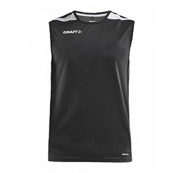 Craft Pro Control Impact Sleeveless Athletic Jersey - Men's X-Large Black Polyester