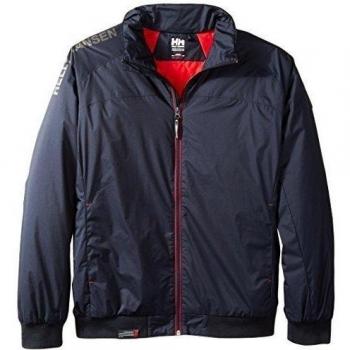 Helly Hansen SHORE JACKET - Chaqueta impermeable para hombre, color azul, talla M