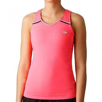 Dunlop - Camiseta de Tirantes para Mujer, Color Rosa, Azul Oscuro, Talla XS