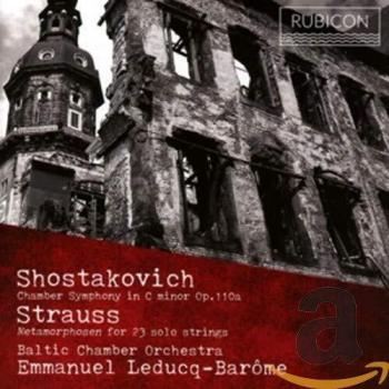 Shostakovich & Strauss: Chamber Symphony No.1 and Metamorphosen - Classical Music CD