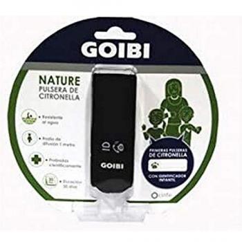 Goibi Nature Black Citronella Mosquito Repellent Bracelet
