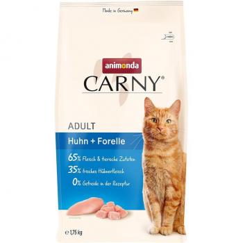 Animonda Carny Adult Chicken and Trout Cat Food - 3 x 1.75 kg