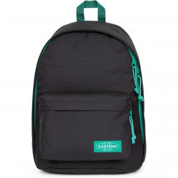 Mochila unisex Eastpak Out of Office 27L negra verde turquesa
