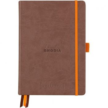 Cuaderno Goalbook rígido A5 - Rhodiarama - Marrón Chocolate