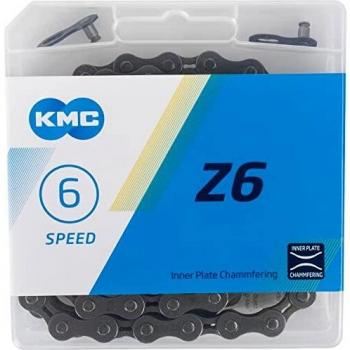 KMC Z6 | Cadena 5/6v 114 Eslabones (Gris)