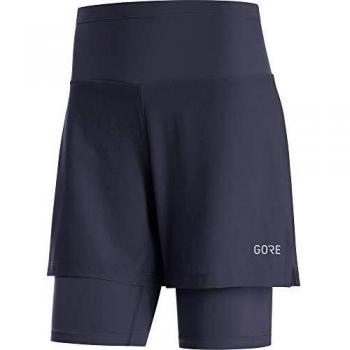 GORE WEAR R5 Pantalón Corto 2in1, Mujer, Orbit Blue, 42