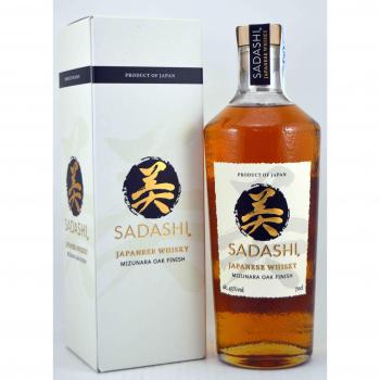 Whisky Sadashi Single Malt Mizunara Oak Finish 70cl