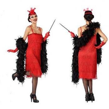 Disfraz de Charleston Rojo para mujer