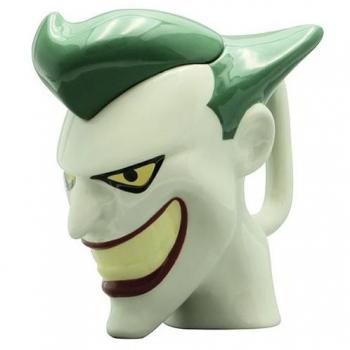 Taza 3D Cabeza de Joker - DC Comics - Merchandising Oficial Multicolor - Regalos Originales
