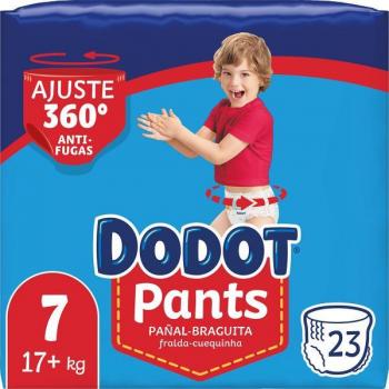 Dodot Pants Talla 7 (17+ kg) - Pañales Tipo Braguita, 23 Unidades