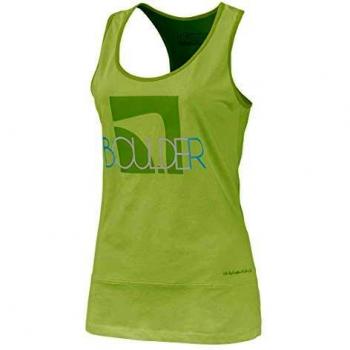 Trango Arizona - Camiseta para Mujer, Color Verde Lima, Talla L