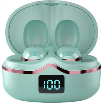 Miniauriculares TWS Bluetooth Inalámbricos con Control Táctil y Cancelación de Ruido, Auriculares Intrauditivos con Micrófono