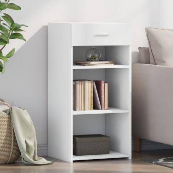 Armario aparador blanco de madera multicapa 45x42,5x93 cm