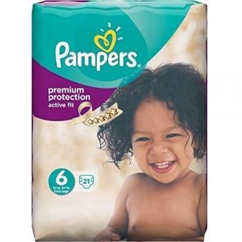 Pampers - Active Fit - Pañales - Talla 6