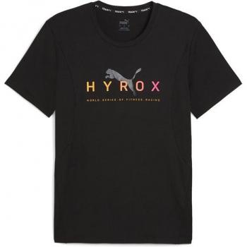 Camiseta de Hombre Puma HYROX Always Manga Corta Cloudspun Negra - Talla L