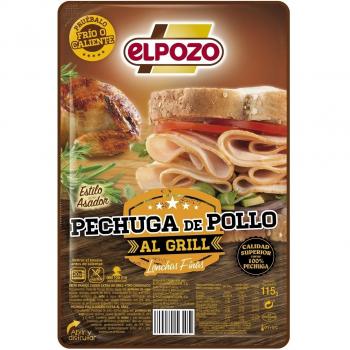 ElPozo Pechuga De Pollo Al Grill Lonchas - 115 gr