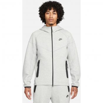Nike Tech Fleece Windrunner Full-Zip Hoodie for Men - Grey - Size L