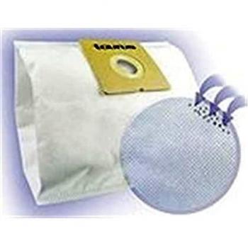 Taurus TX3 4L - Pack de 4 bolsas de recambio para aspiradores, 4 l, microfibra