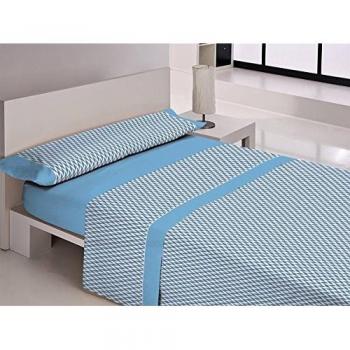 Libela Bambu Juegos sabanas, 100% Poliéster, Azul, 90 Cm, 3