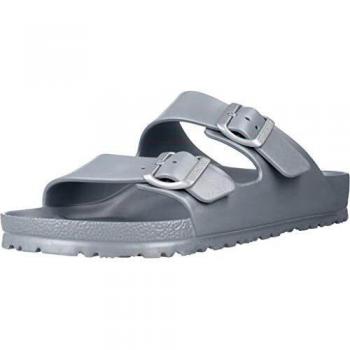 Birkenstock Arizona EVA Silver Sandals for Men Size 8 US