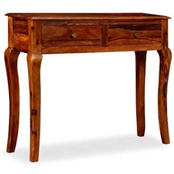 Solid Sheesham Wood Console Table 90x32x76 cm