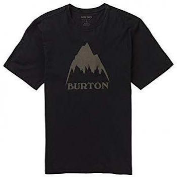 Burton Classic Mountain High Camiseta, Hombre, True Black, M