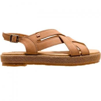 El Naturalista N5882 Bosana Honey - Sandalias de Piel para Mujer con Plataforma y Cierre de Hebilla