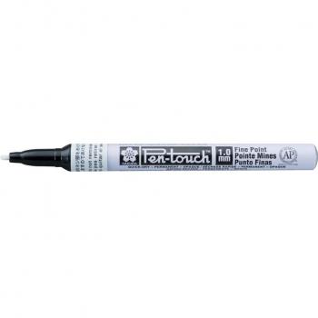 Marcador Permanente Sakura PenTouch Negro Punta Fina