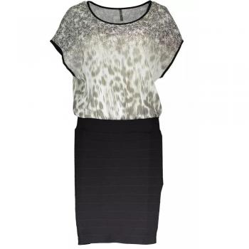 Guess Jeans Multicolor Elastane Dress - XS