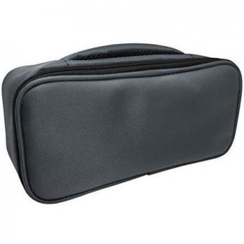 NERTHUS Lunch Bag Negra Rectangular Fiambrera bolsa termica porta alimentos individual, 1 bolsillo, Tela Resistente, Herméticos