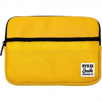 Smile Fitness Funda Sleeve de Neopreno Amarillo para Portátil de 13 y 14 pulgadas