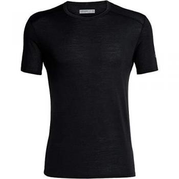 Icebreaker Amplify SS Crewe Black M