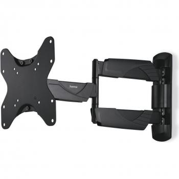 Soporte de pared Hama Fullmotion 2 Brazos para TV 19 a 48 Negro