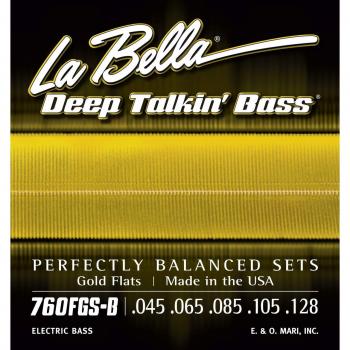 La Bella Bass 760FGS-B Gold Flat 045/128
