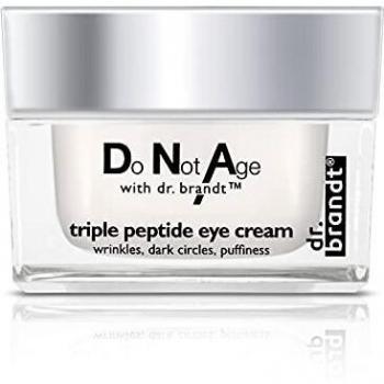 Dr. Brandt Do Not Age Triple Peptide Eye Cream. Crema de Ojos con Fórmula Todo-En-Uno que Alisa la Apariencia de las Líneas Finas, Difumina las Ojeras y Reduce la Hinchazón