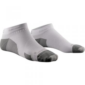 Calcetines X-Bionic Run Discover Low Cut Unisex Adulto Gris Claro 42-44