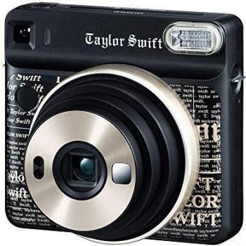 Fujifilm Instax SQ6 Edición Taylor Swift - Cámara analógica instantánea, Color Gris y Dorado