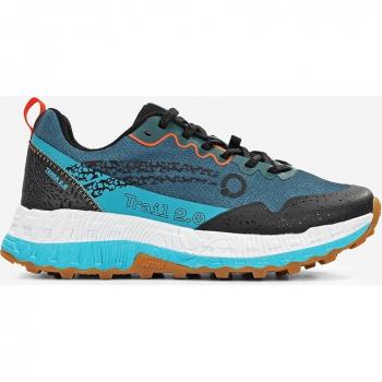 Atom by Fluchos AT158 TERRA V2 LOW DENSITY LAKE - Zapatillas trail running de hombre, modelo AT158, diseño bajo, densidad baja, color lake