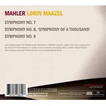 Mahler: Symphonies Nos. 7, 8, 9